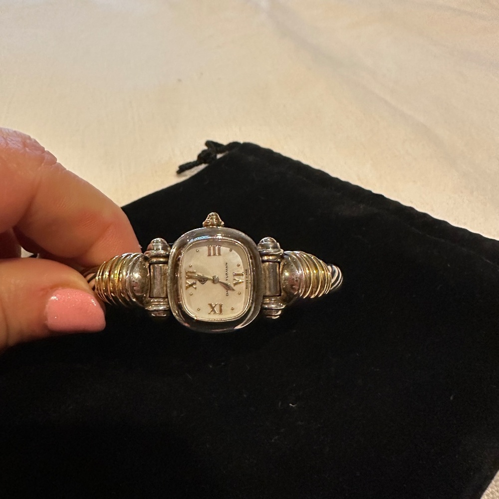 DAVID YURMAN CABLE BRACELET WATCH